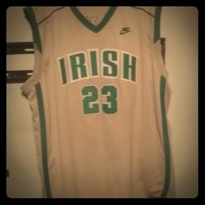 Lebron james irish colleage jersey (rare)